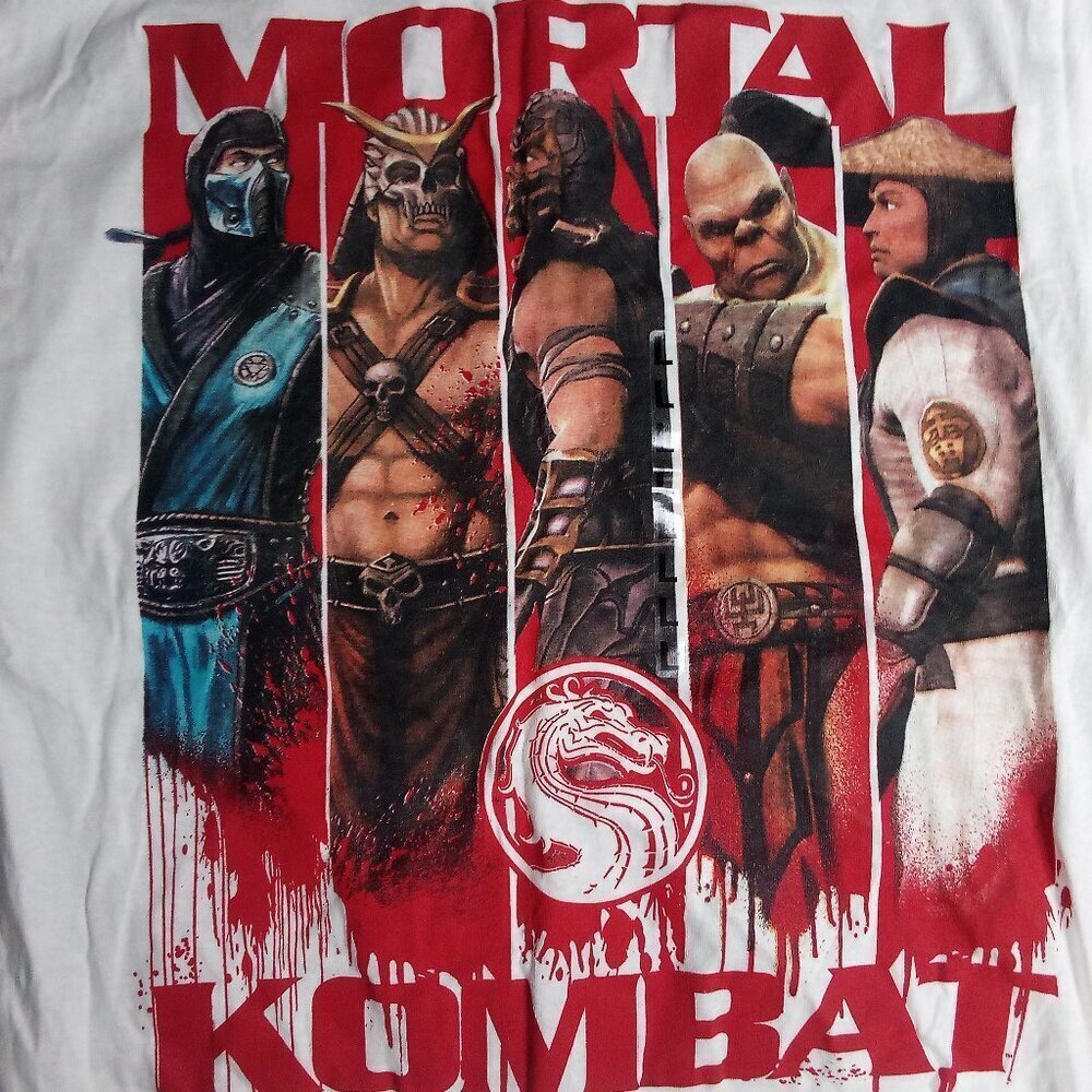 Deadstock Vintage Mortal Kombat Movie Promo T-Shirt